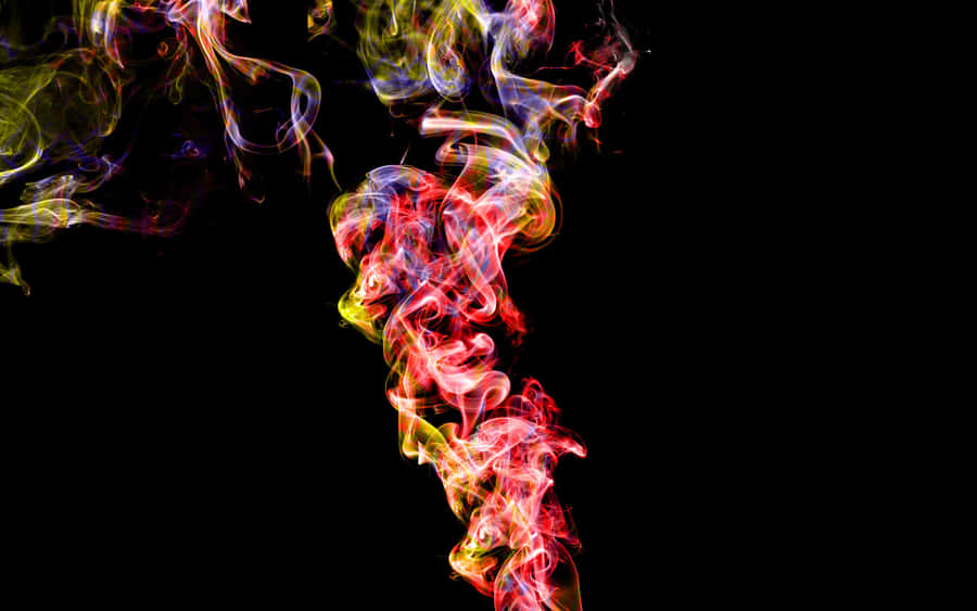 A Mysterious And Dreamy See Of Smoke Wallpaper