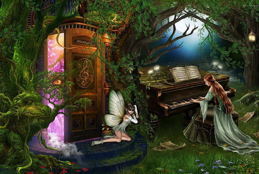 A Mysterious Fairytale Adventure Awaits Wallpaper