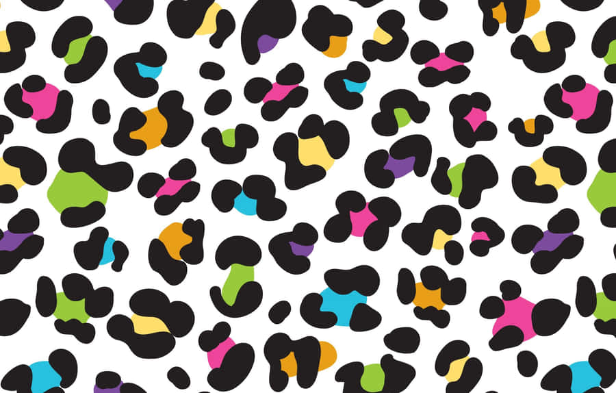 A Perfect Balance Of Black And Golden - Leopard Pattern Wallpaper