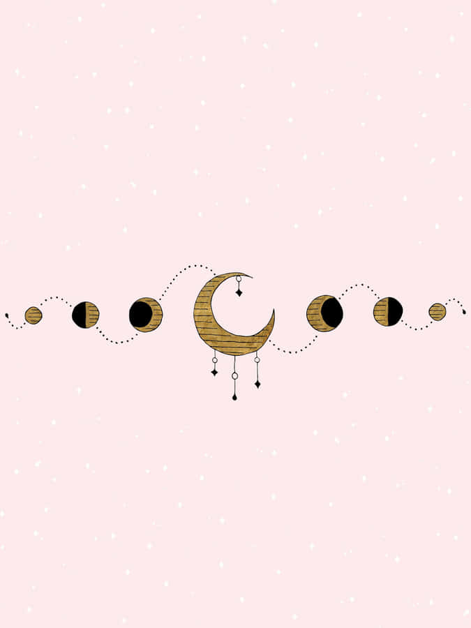 A Play On Stars- Sailor Moon Pattern Wallpaper