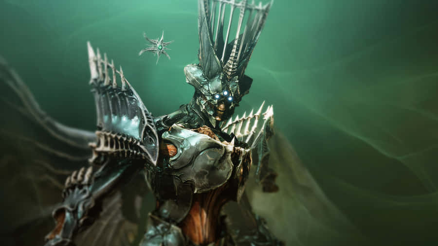 A Powerful Witch Queen Spreads Her Spell Wallpaper