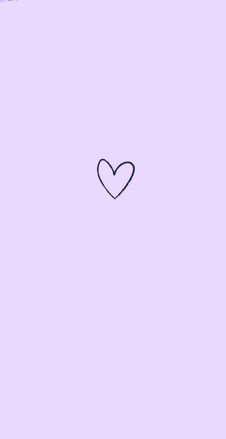 A Purple Floral Bouquet That Is Cute And Dainty Wallpaper