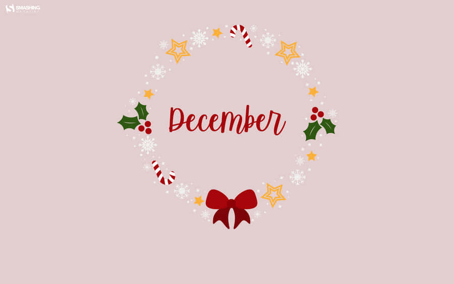 A Snowy December Wallpaper