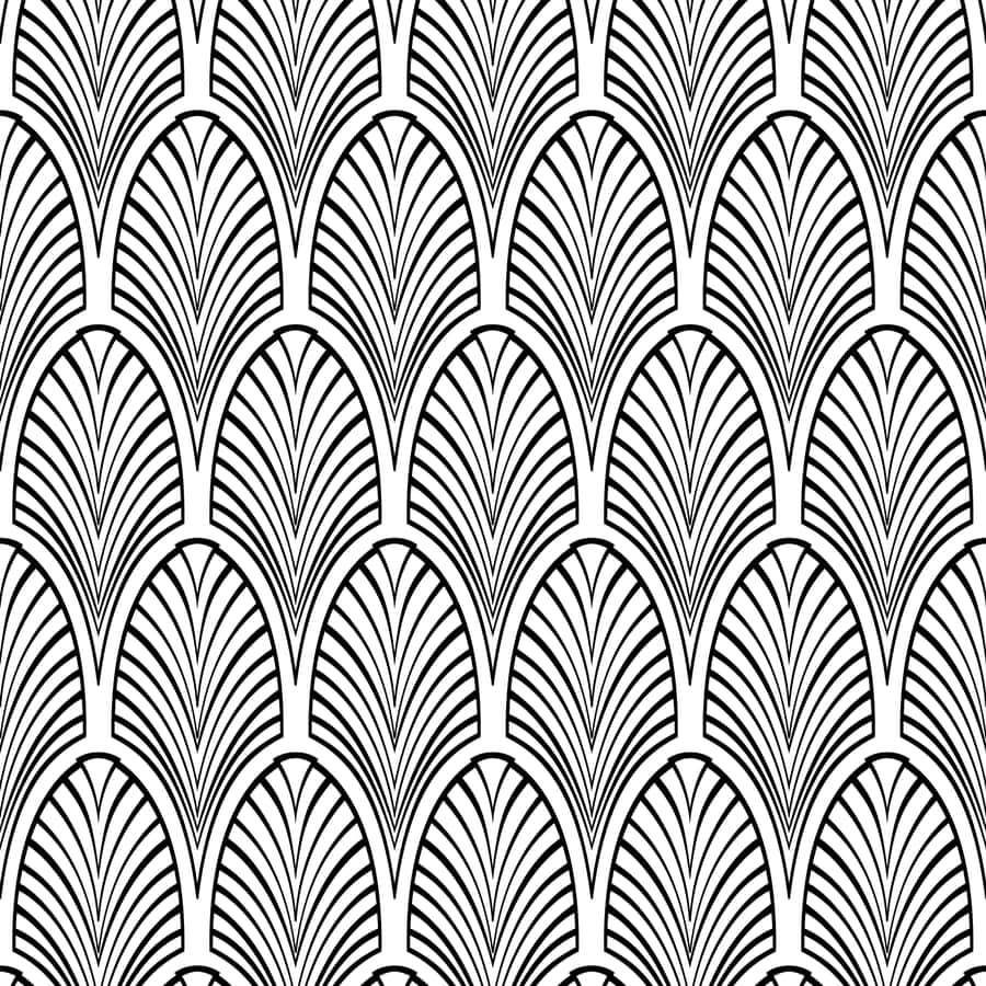 A Stunning Art Nouveau Painting Wallpaper