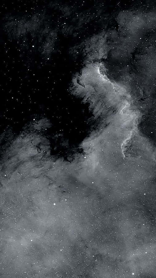A Stunning Black Gradient Background With Subtle Shadows And Highlights Wallpaper