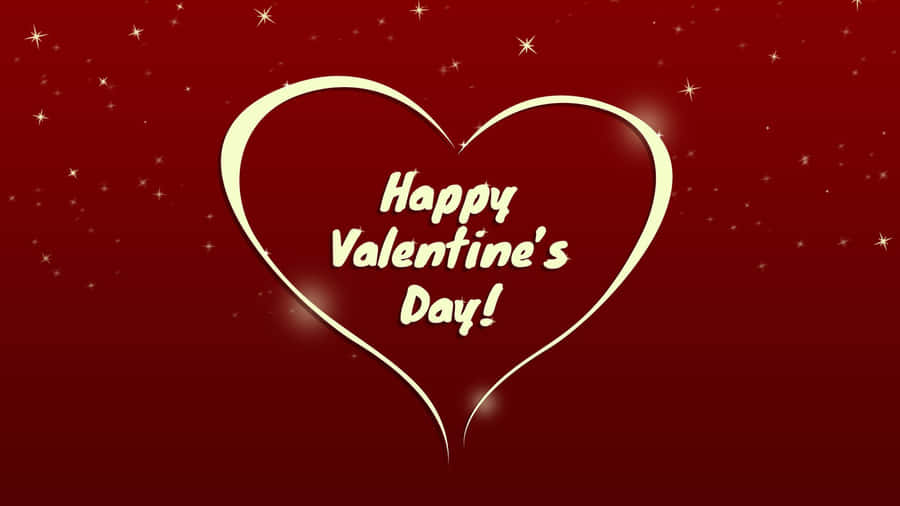 A Stunning High-definition Image Capturing The Essence Of Valentine's Day. Wallpaper