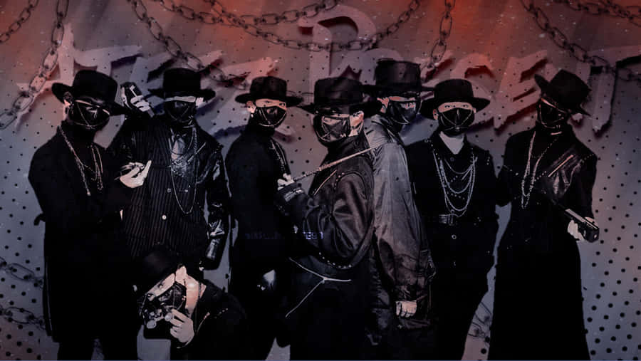 A View Of The Ateez Desktop Wallpaper