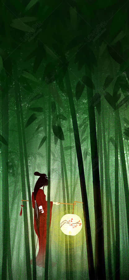 A Woman In A Red Dress Wallpaper