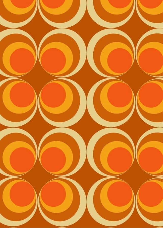 A1960's Groovy Retro Artist's Studio Wallpaper
