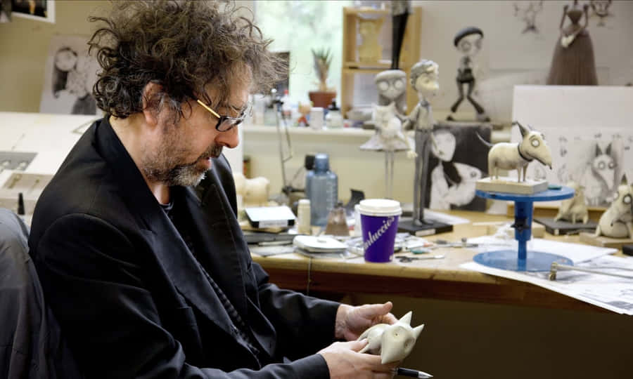 Acclaimed Director Tim Burton Captures A Unique Perspective In His Films Wallpaper