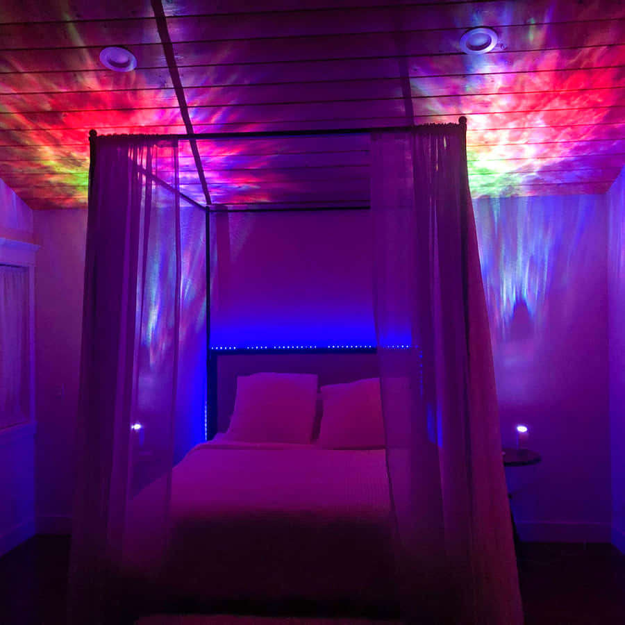 Add A Touch Of Magic To Your Home With These Beautiful Pink Fairy Lights. Wallpaper