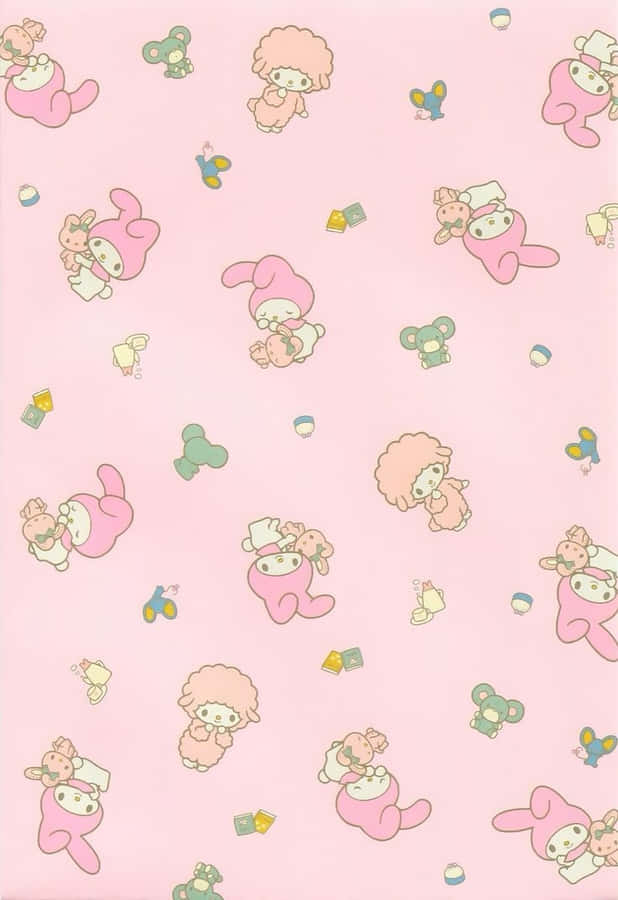 Add Some Cuteness To Your Iphone With A Kuromi Design Wallpaper