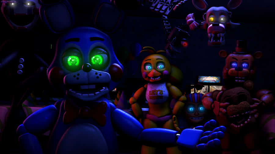 Adorable Toy Bonnie, The Cute Plush Rabbit Wallpaper