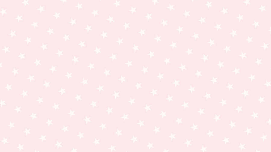 Aesthetic Computer Light Pink Polka Dots Wallpaper
