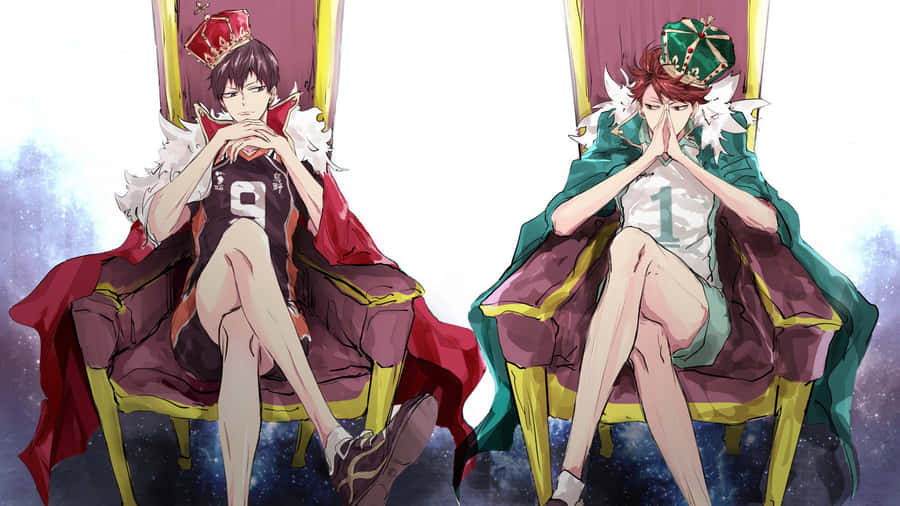 Aesthetic Desktop Featuring Haikyuu Wallpaper