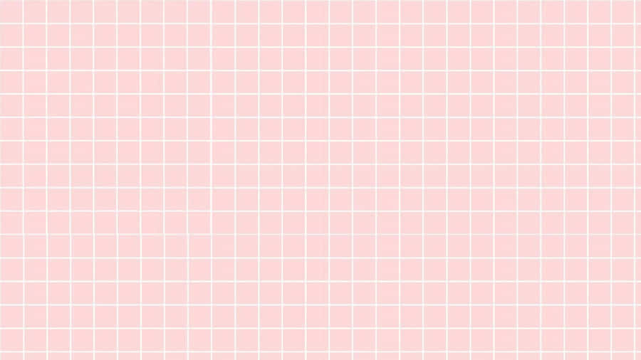 Aesthetic Grids In Soft Pastel Colors Wallpaper