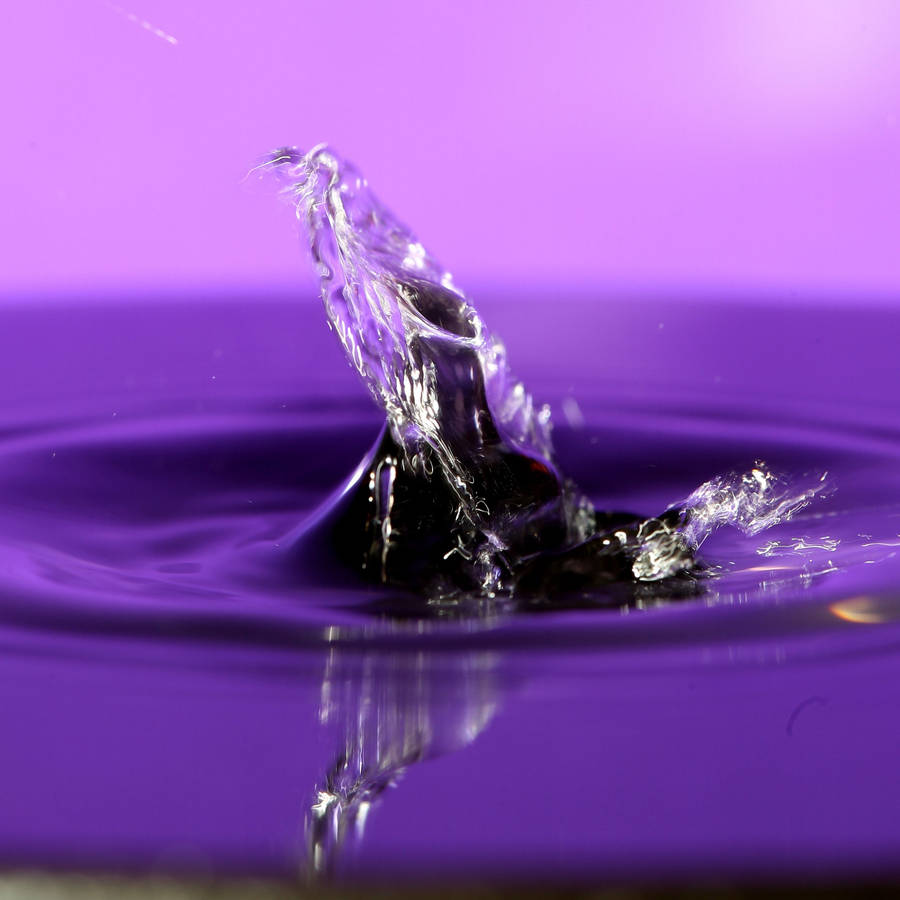 Aesthetic Ipad Water Drop Wallpaper
