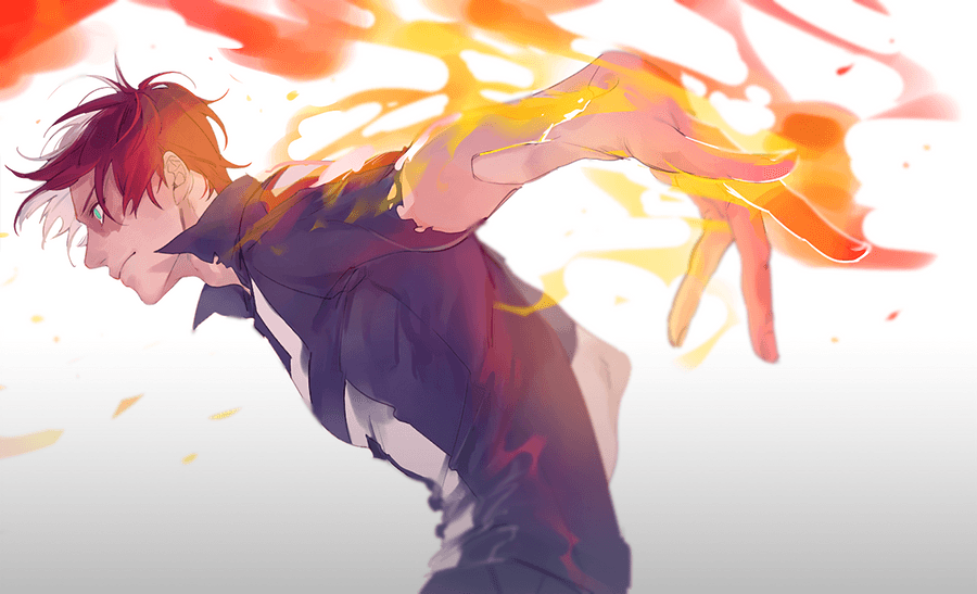 Aesthetic Wallpaper Of My Hero Academia Wallpaper