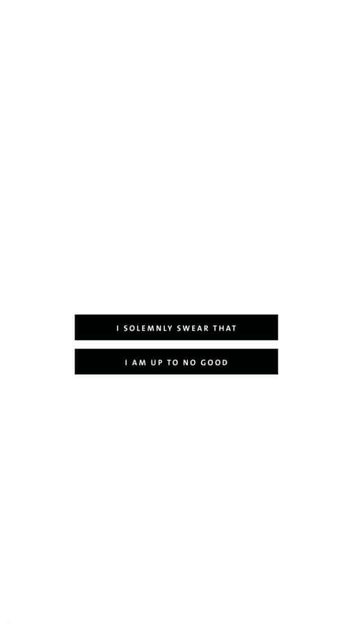 Aesthetic White And Black Iphone Simple Quotes Wallpaper