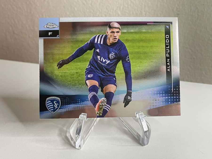 Alan Pulido Soccer Trading Card Wallpaper