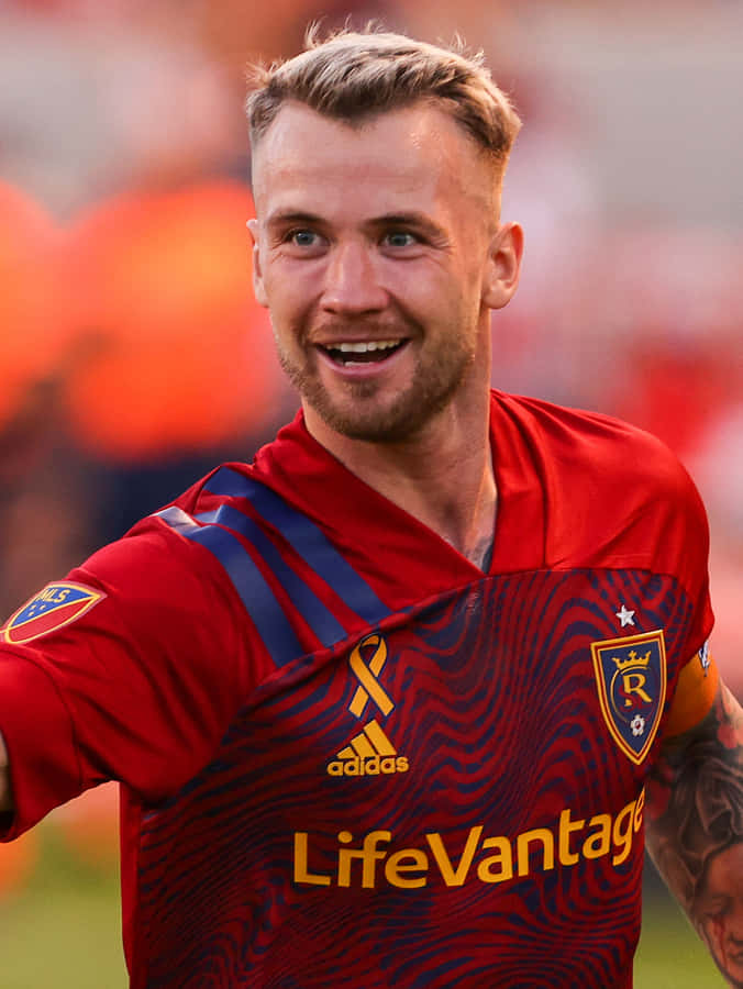 Albert Rusnak Real Salt Lake Candid Smile Wallpaper