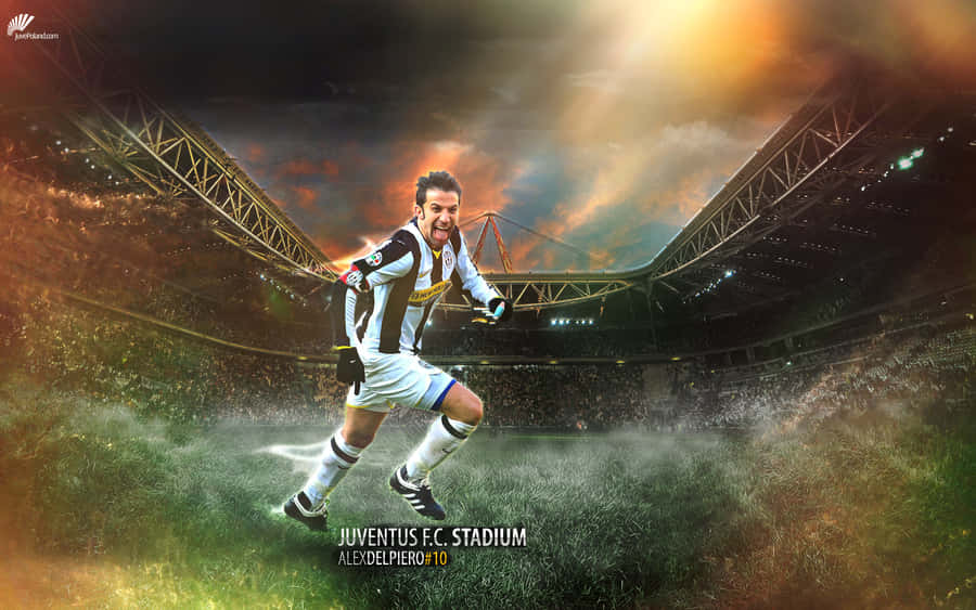 Alessandro Del Piero Vector Artwork Wallpaper