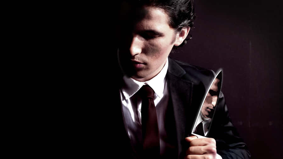 American Psycho Hd Photo Shoot Wallpaper