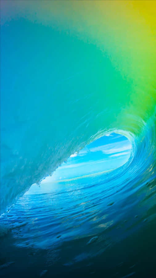 An Aesthetic Of Cyan Blue Wallpaper