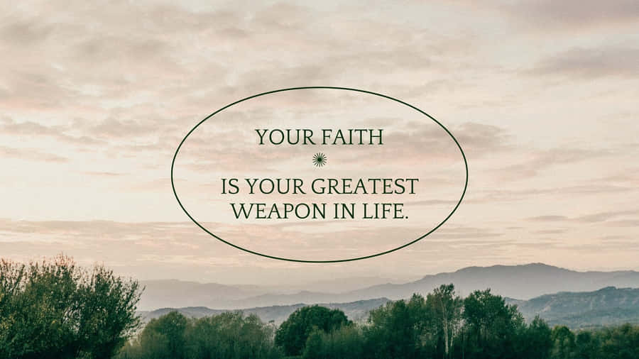 An Apple Macbook Laptop Adorned With A Christian Sticker For A Touch Of Faith. Wallpaper