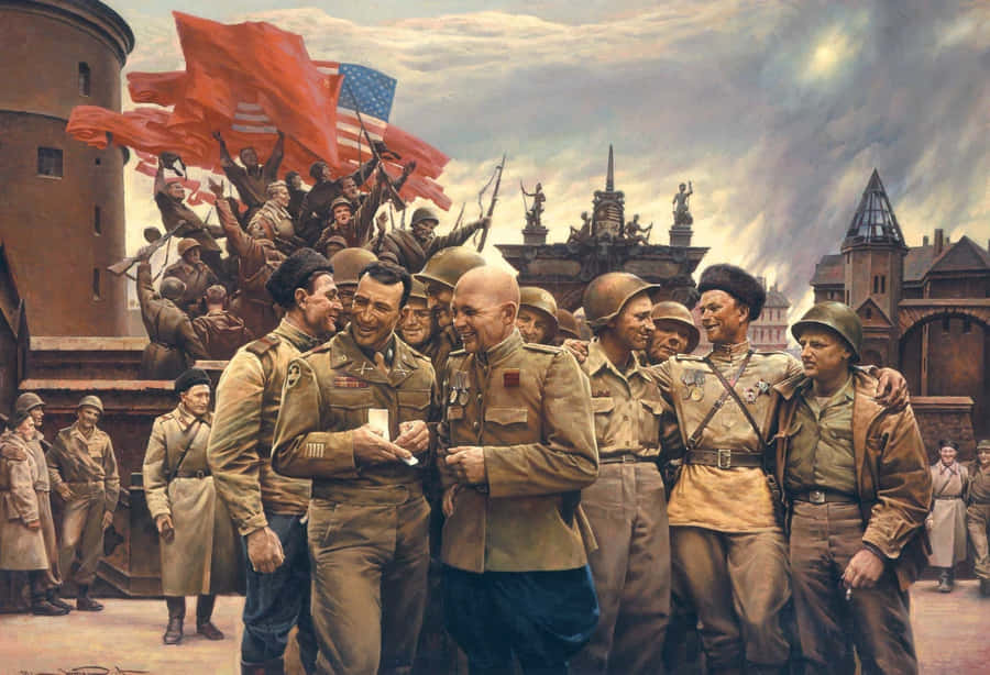 An Iconic Uniform Symbolizing The Strength And Power Of The Us Military. Wallpaper