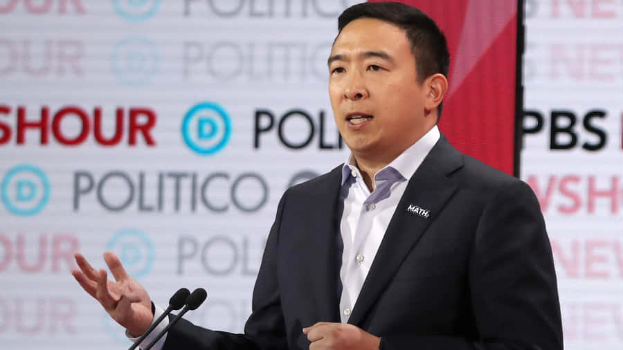Andrew Yang Politico Wallpaper