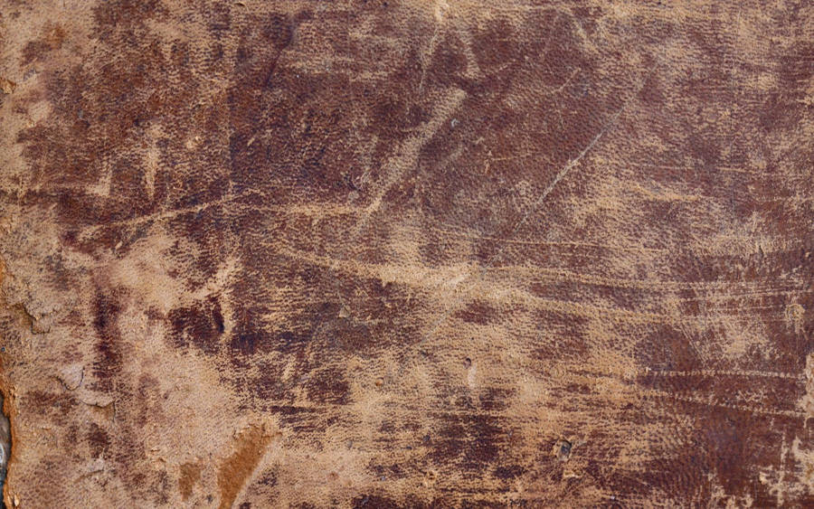 Antique Leather Book Cover Texture Wallpaper