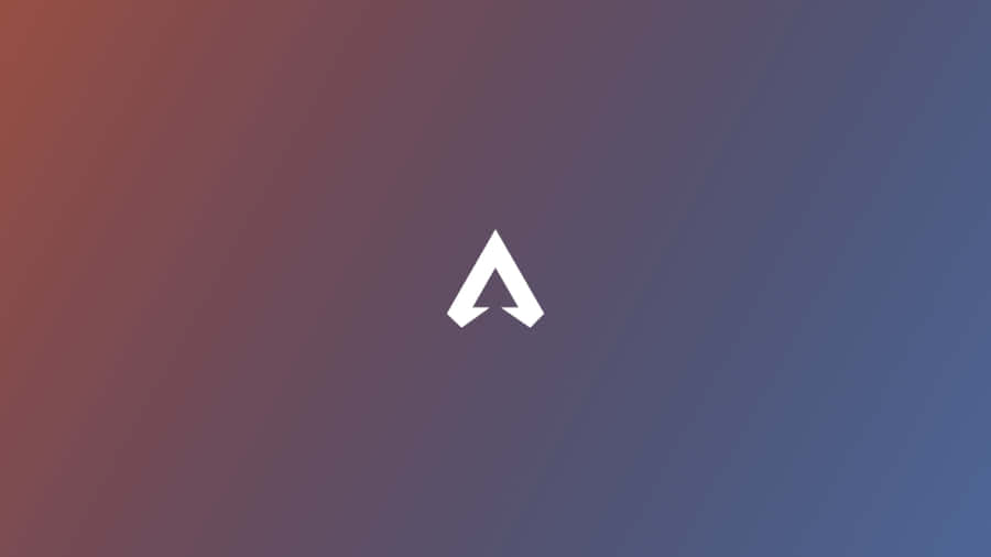 Apex Legends Logo On Cyan Background Wallpaper