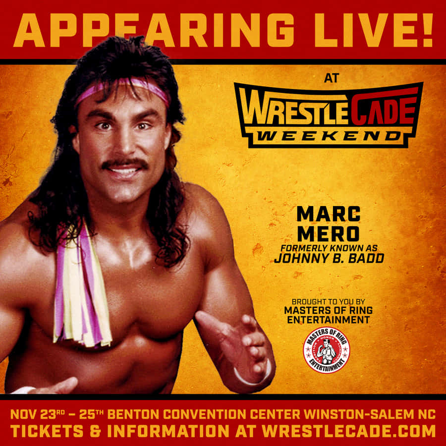 Appearing Live Marc Mero Poster Wallpaper