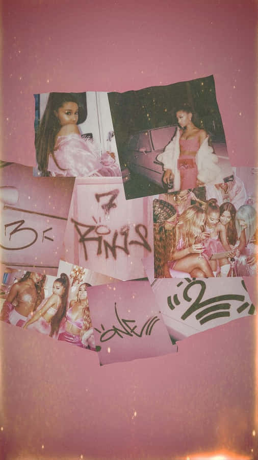 Ariana Grande With Her 7 Rings Wallpaper
