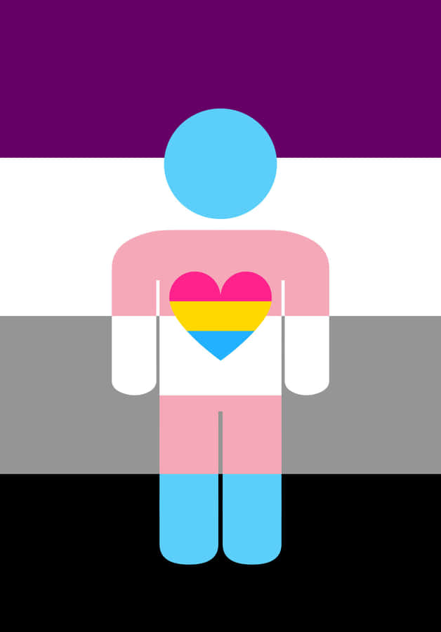 Asexual Human Different Pride Flag Wallpaper