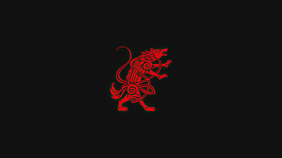 Assassin's Creed Valhalla Gaming Logo Wallpaper