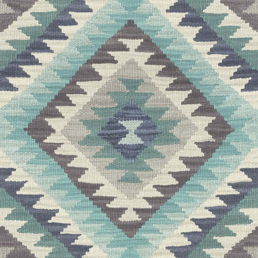Aztec Pattern Textile Design Wallpaper