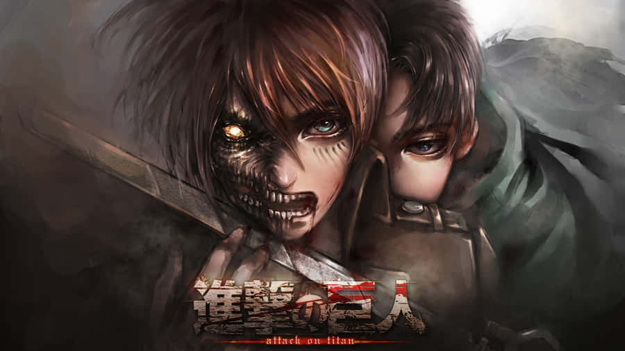 Badass Anime Eren & Levi Wallpaper