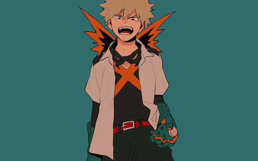 Bakugo, The Explosive Hero! Wallpaper