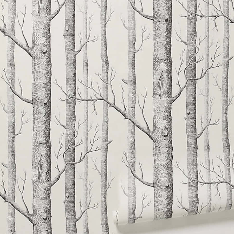 Bare Tree Branches Digital Art Wallpaper
