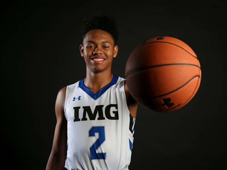 Basketball Player I M G Academy Uniform Wallpaper