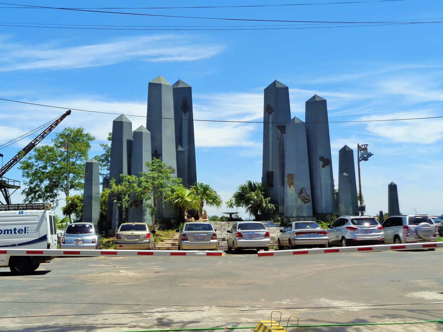 Beautiful Landscape In Asunicon On Sunny Day Wallpaper