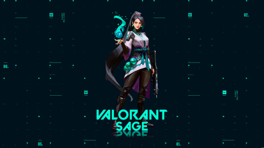 Become A Sage Of Valorant Wallpaper