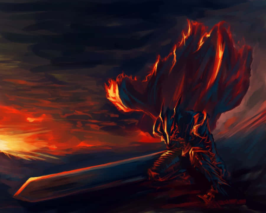 Berserk Armor Dark Fantasy Digital Art Wallpaper