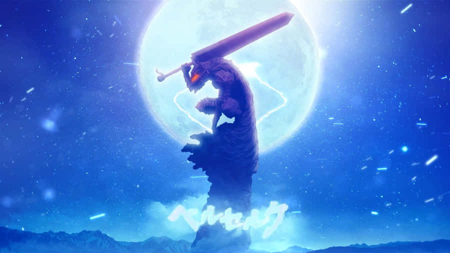 Berserk Armor Guts Blue Moon Wallpaper