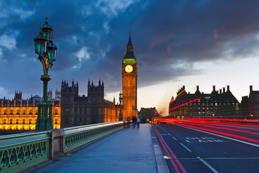 Big Ben In London City Desktop Wallpaper