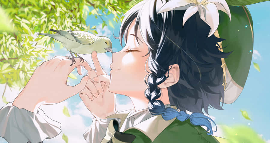 Bird And Venti Pfp Wallpaper