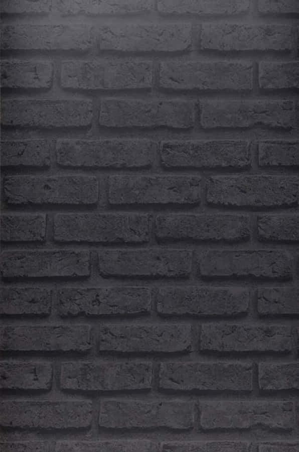 Black And Gray Brick Wall Wallpaper