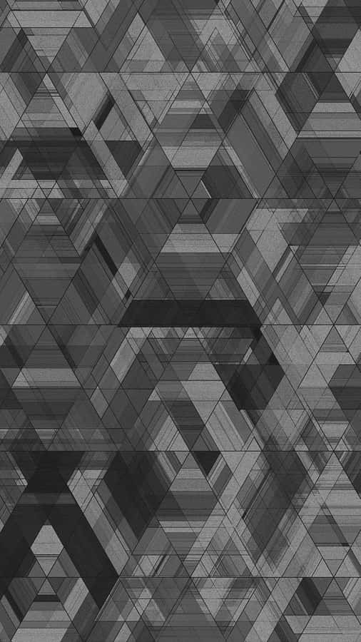 Black And Gray Tiled Surface Wallpaper